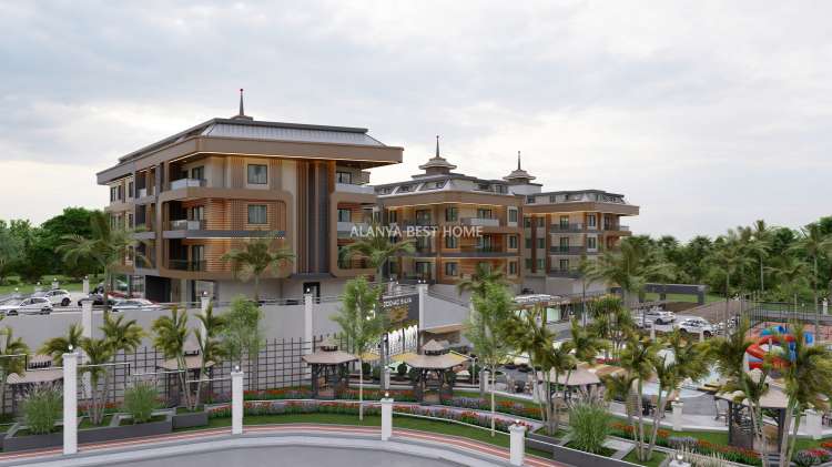 ALANYA OBA'DA İNŞAATI DEVAM ETMEKTE OLAN PROJEDEN SATILIK DAİRELER